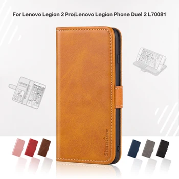 Flip Cover Pre Lenovo Légie 2 Pro Prípade Luxusné Kožené S Magnetom Peňaženky Prípade Lenovo Légie Telefón Duel 2 L70081 Kryt Telefónu