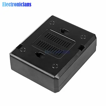 Čierny ABS Plast Kryt Ochranného puzdra Box Shell Pre Arduino R3 Jeden USB Krátke Aktuálne Ochrany Diy Kit