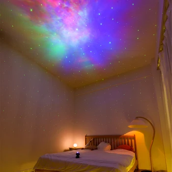 Galaxy Star Projektor LED Nočné Svetlo Hviezdne Nebo Astronaut Porjectors Lampa Spálňa Decor Nočného Svietidlo Deti Darček k Narodeninám