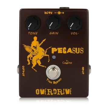 Caline CP-43 Pegasus Overdrive Gitarové Efekty Pedál Klon Kentaur Simulácia True Bypass Elektrická Gitara Časti, súčasti a Príslušenstvo
