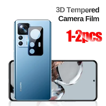 1-2ks 3D Tvrdeného Skla Fotoaparát Film Pre Xiao 12T 5G Zadný Kryt Objektívu Chránič Pre Xiomi Mi 12 T Mi12T Xiaomi12T 22071212AG