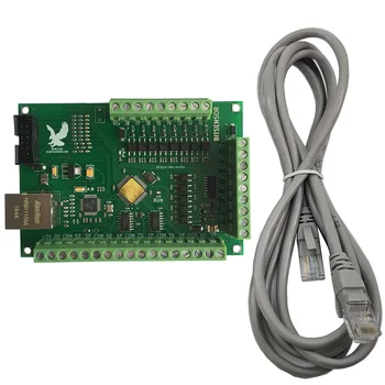 5-osé CNC ovládanie karty pre priemyselné použitie 5V DC frézka rytie stroj Mach3 Ethernet rozhranie s káblom