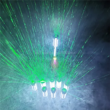 LED Flash Stick S 2KS Laserový Projektor Svetlo Fľaša Šampanského LED Stroboskop Taktovkou Strany Klubu KTV Bar Fľaša Služby Sparkler
