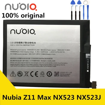Originál Nové 4000mAh Li3839T43P6h406790 pre ZTE Nubia Z11 Max NX523 NX523J Batériu Mobilného Telefónu