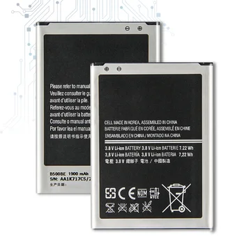 Samsung Batéria pre Samsung Galaxy S4 Mini i9192 i9195 i9190 i9198 J110 I435 I257 B500AE 3 Pin 1900mAh