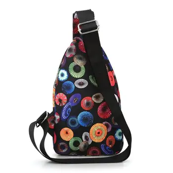 Vodeodolného Nylonu Šatka Multifunkčné Taška Späť Cestovné Stúpanie Cross Body Messenger Ramenný Pack Tašky Ženy Pár Tašky