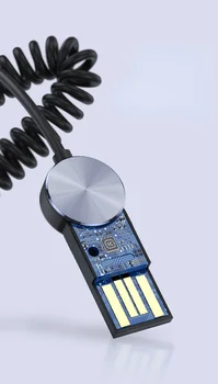 Aux Adaptér Bluetooth Dongle Kábel Pre Auto, 3,5 mm Jack, Aux Bluetooth 5.0 Prijímač Reproduktor, Audio Music Vysielač