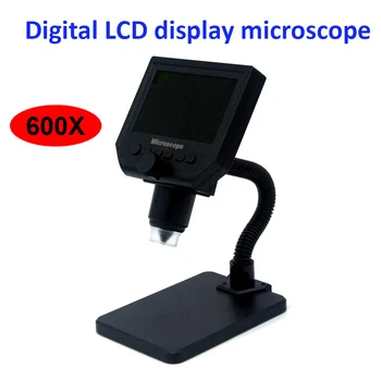 600 X mikroskopom usb digitálne video mikroskopom fotoaparát 8 LED VGA Mikroskopom na spájkovanie S 4,3