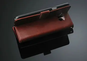 Azns Note5 Luxusné Peňaženky puzdro pre Samsung Galaxy Note 5 N9200 prípade Flip kožený kryt Telefónu Držiteľa Karty závesu telefón shell
