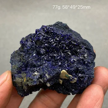 Prírodné krásne Azurite a Malachit symbiotic minerálne vzor crystal Kamene a kryštály Liečivý kryštál