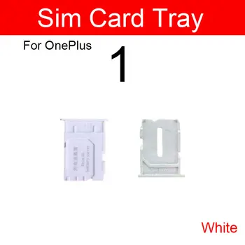 Originálne Slot Karty SIM Držiak Pre OnePlus Jedna SIM Karta, Slot Čítačky Zásobník Pre 1+ A0001 A1000 A1001 SIM Konektor Adaptéra Časti