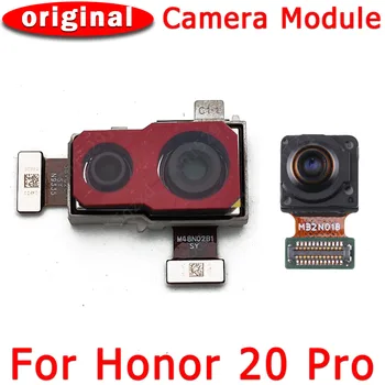 Originálne Predné a Zadné Zadná Kamera Pre Huawei Honor 20 Pro Hlavným Smerom Čelnej Kamery Modul Flex Kábel Výmena Náhradných Dielov