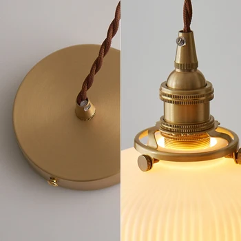 Moderné Zlato Keramiky Prívesok Svetlá Osvetlenie Nordic Jedáleň LED Prívesok na Čítanie Obývacia Izba Domov Výzdobu Visí Lampa