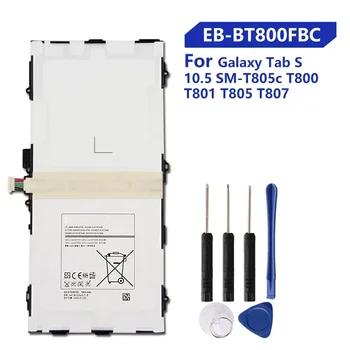 Samsung Batéria Pre SAMSUNG Galaxy Tab S 10.5 SM-T805c T800 T801 T805 T807 EB-BT800FBC EB-BT800FBU/FBE