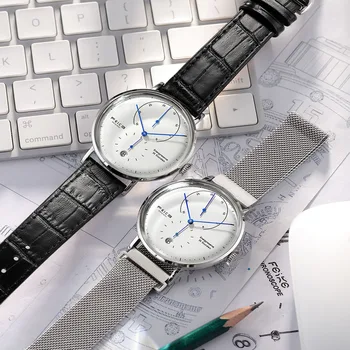 FEICE FM202 Bauhaus pánske Automatické Mechanické Náramkové hodinky Módne Energie Rezerva Nepremokavé Klasické Hodinky Podporu Dropship
