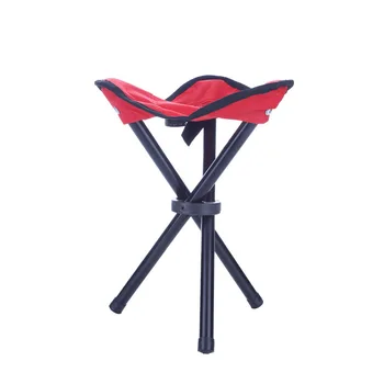 Vonkajšie trojuholník skladací stolček, pohodlné rybárske stolička, trojnohá skladacie stoličky, skladacie vrecko stolice