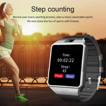 DZ09 Prijatie Hovoru Smart Hodinky Podpora TF SIM Spánku Monitor Smartwatch Fitness Tracker Diaľkové Ovládanie Fotoaparátu Pre IOS a Android