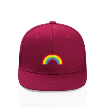 LGBT Pride šiltovku Trucker Klobúk Rainbow Srdce Snapback Spp Unisex
