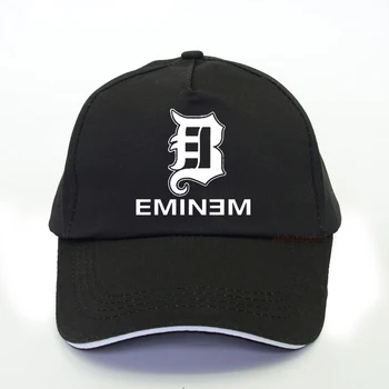Rapper Eminem šiltovku Mužov Bavlna Trucker čiapky Hiphop zábavné Punk Štýl Otec klobúk Camisa Masculina Hip Hop, rock snapback klobúk