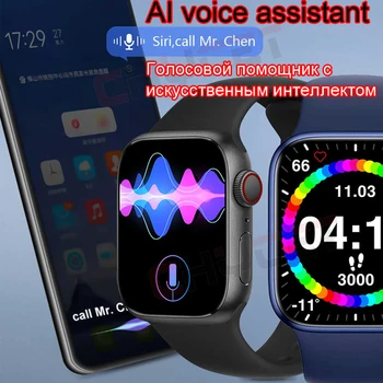 IWO Smart Hodinky Mužov 2.0 Palcový Smartwatch Ženy 2022 AI Hlas Bluetooth Hovor Hudby Hodiny Šport Srdcovej frekvencie Fitness Tracker PK X8max