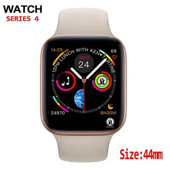 44 mm Mužov Smartwatch pre apple hodinky iphone 6 7 8 X Samsung Smart Hodinky telefón Podporu Whatsapp