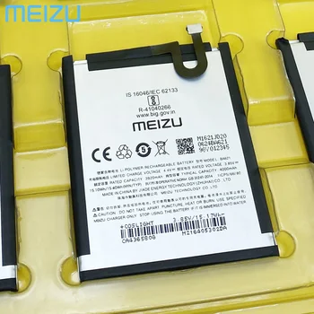 NOVÝ, Originálny Meizu Meilan Poznámka 5 M5 Note5 BA621 Mobilný Telefón 4000mAh Nové Kvalitné Batérie +Sledovacie Číslo