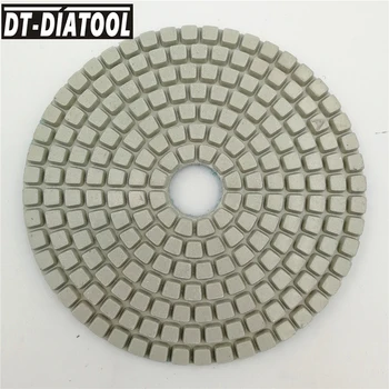 DT-DIATOOL 10units100mm #800 Diamond Odolné Vankúšiky Na Poschodí Leštiaci Stroj Dia 4