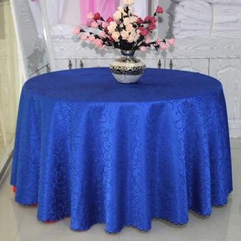 Obrus Svadobné Kolo pupenec Tlač Nepremokavé Obrus Polyester Žakárové Elegantný Stôl Oblečenie pre Jedálenský Stôl
