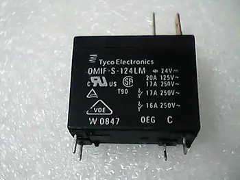 OMIF-S-112LM 12VDC OMIF-S-124LM 24VDC 4PINS 20A Relé