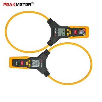 PEAKMETER PM2019A Smart AC 3000A 6000 počíta Digitálne Pružná Svorka Meter Multimeter Ručné Aktuálne Detektor Tester podsvietenie
