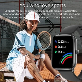 2022 Nové Bluetooth Srdcového tepu Smart Hodinky Mužov plne Dotykový Vytáčanie Hovoru Fitness Tracker Vodotesný IP67 Smartwatch Muži ženy