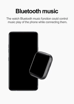 U78 Plus Smart Hodinky Bluetooth 5.0 Hovor Hudby 200mAH plne Dotykový Telesnej Teploty Srdcového rytmu Spánku Tracker Nepremokavé Smartwatch