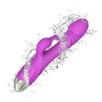 Králik Vibrátory pre ženy Masér nepremokavé vaginálne ťah G Mieste 10 Rýchlosť Klitorálny Masér tichý rechargable Dildo konijn