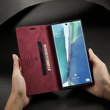 Poznámka 20 Ultra Puzdro Pre Samsung Galaxy Note 20 Flip Kožené Peňaženky Kryt Pre Samsung Poznámku 20 Ultra Note20 Luxusný Telefón Tašky Prípade