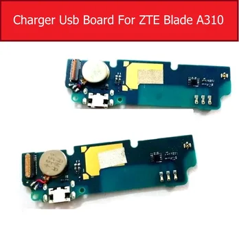 Vibrátor & USB Nabíjací Konektor Rada Pre ZTE Blade A310 nabíjací port konektor Dock Module Rada Flex Páse s nástrojmi Nahradenie Accessary