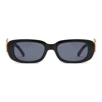 Luxusné Retro Módne slnečné Okuliare pre Ženy a Mužov Gold Dragon Dizajnér Rám Značkové Okuliare
