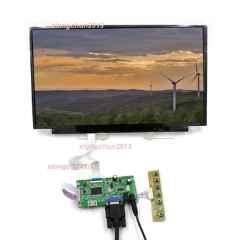 Pre B140XTN02.9 B140XTN02 monitor displej AUTA VGA Radič rada EDP LED LCD OVLÁDAČ kompatibilný s HDMI DIY 1 366 x 768 14