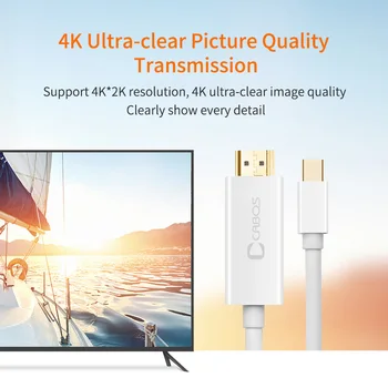 HD 1080P Alebo 4K Mini Displaypor Na kompatibilný s HDMI Prevodník Kábel, Adaptér Pre Notebook Macbook Air Mac Pro TV Mini DP-HDMI