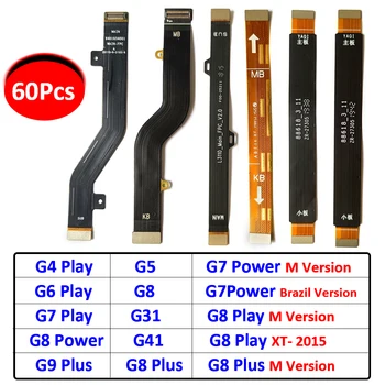 60Pcs/Veľa，Pôvodné Hlavné FPC LCD Displej Pripojte Doske Flex Kábel Stuha Na Moto G4 G5 G6 Hrať G7 G8 G9 Plus Napájania G31 G41