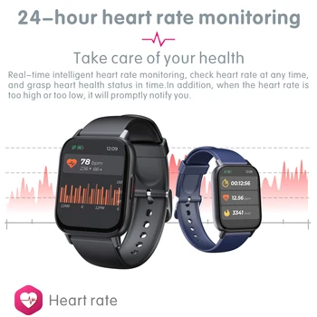 2022 Smart Hodinky Muži Ženy Srdcovej frekvencie Fitness Tracker Náramok Hodiniek Bluetooth Hovor Nepremokavé Športové Smartwatch Pre Android IOS