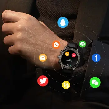 SENBONO MAX5 Nové Mužov Smart Hodinky 2021 1.32 Palcový Fitness GPS Sledovanie Srdcovej frekvencie Monitorovanie Krvného Tlaku Nepremokavé Smartwatch